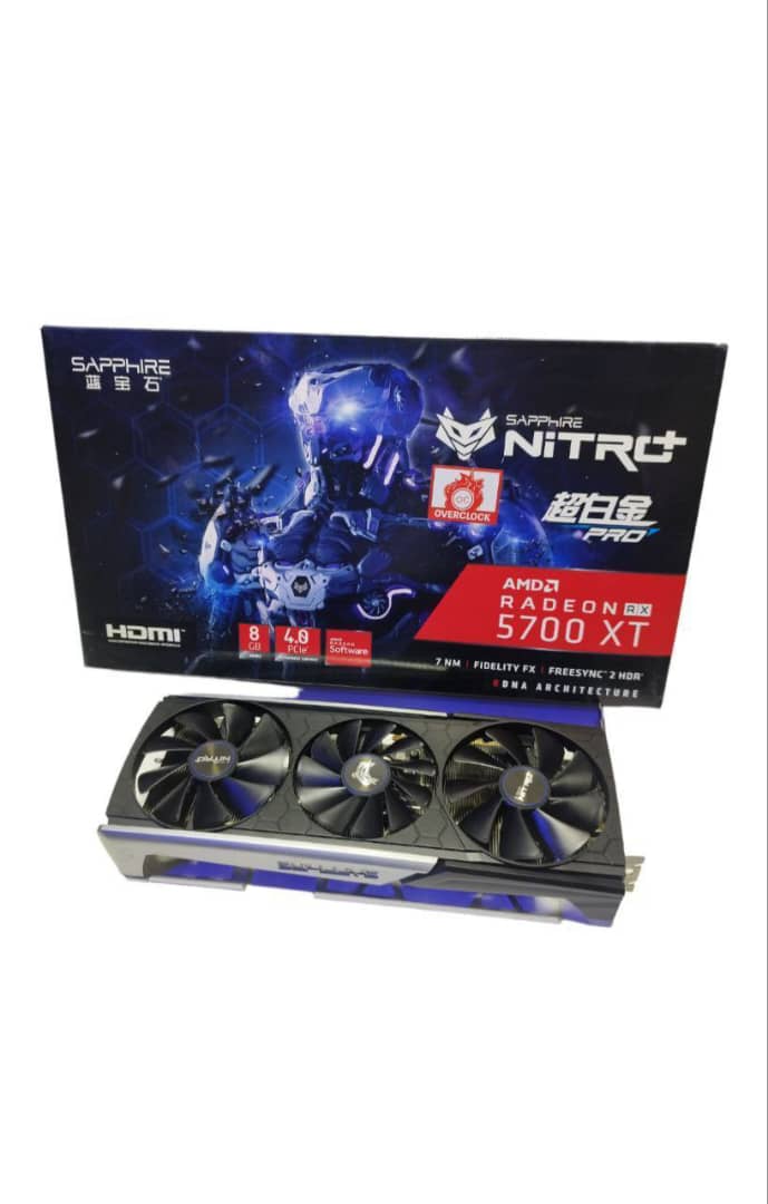 کارت گرافیک استوک supphire 5700xt nitro plus